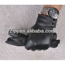 Guantes de cuero del invierno de la manera de la fabricación del Mens en China